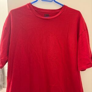Classic Red Short Sleeve Tee